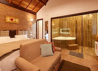 Pousadas em Monte Verde - Recanto das Acacias - Chale-Romantico-2-6