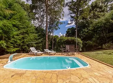 Pousadas em Monte Verde - Recanto das Acacias - Piscina