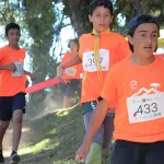 Momento de confraternização entre pais e crianças ao final da etapa da Copa Kids 2025 em Monte Verde